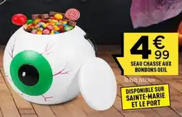 Centrakor Seau chasse aux bonbons oeil offre