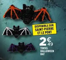 Centrakor Tinsel halloween bat offre