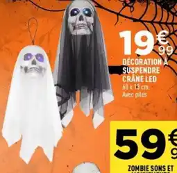 Centrakor Décoration suspendre crane led offre