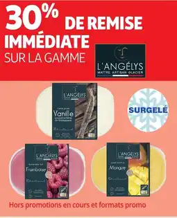 Auchan SUR LA GAMME L'ANGÉLYS MAITRE ARTISAN GLACIER offre