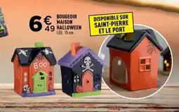 Centrakor Bougeoir maison halloween offre