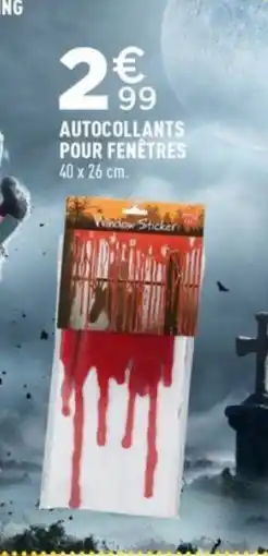 Centrakor Autocollants pour fenêtres offre