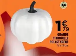 Centrakor Grande citrouille polystyréne offre