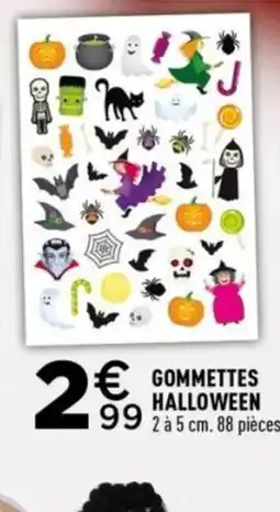 Centrakor Gommettes halloween offre