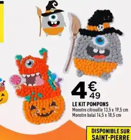Centrakor Le kit pompons offre