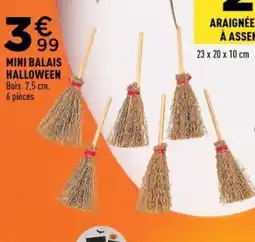 Centrakor Mini balais halloween offre