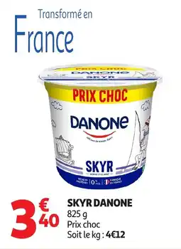 Auchan Skyr danone offre