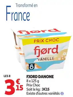 Auchan Fjord danone offre