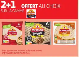 Auchan SUR LA GAMME mission wraps offre