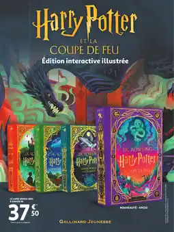 Auchan Harry potter et la coupe de feu offre