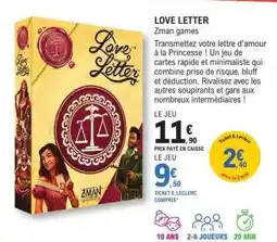E.Leclerc LOVE LETTER offre