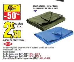 E.Leclerc LA BÂCHE 2 X 3 M offre