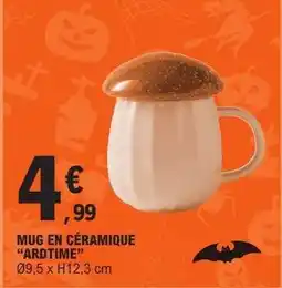 E.Leclerc Mug en céramique 'Ardtime' offre