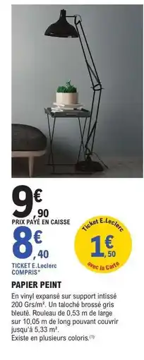 E.Leclerc PAPIER PEINT offre