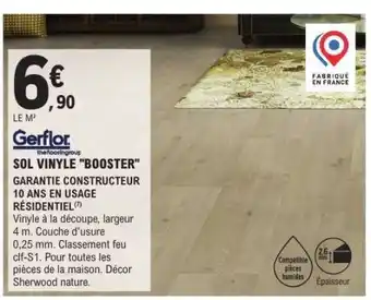 E.Leclerc SOL VINYLE BOOSTER offre