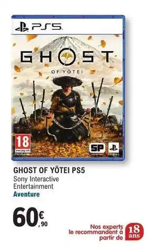 E.Leclerc GHOST OF YOTEI PS5 offre