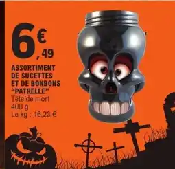 E.Leclerc Assortiment de sucettes et de bonbons Patrelle offre