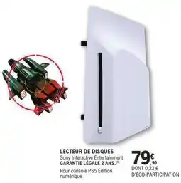 E.Leclerc LECTEUR DE DISQUES offre
