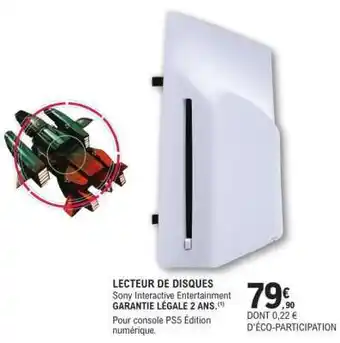 E.Leclerc LECTEUR DE DISQUES offre