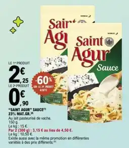 E.Leclerc SAINT AGUR Sauce offre