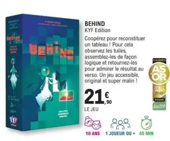 E.Leclerc BEHIND offre