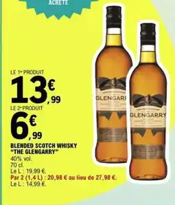 E.Leclerc Blended Scotch Whisky 'The Glengarry' offre
