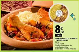 E.Leclerc TAJINE DE POULET ET SEMOULE offre