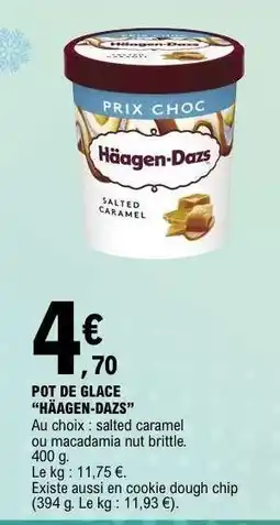 E.Leclerc Pot De Glace Häagen-Dazs offre