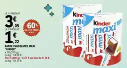 E.Leclerc KINDER Maxi offre