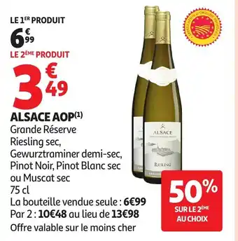 Auchan Alsace aop offre
