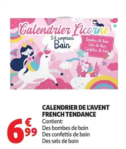 Auchan Calendrier de l'avent french tendance offre