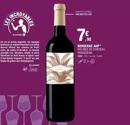 E.Leclerc Château - bergerac aop + palmes de chateau offre