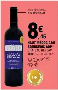 E.Leclerc Bourgeois - haut médoc cru aop offre