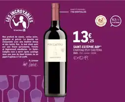 E.Leclerc E.leclerc - saint-estèphe aop offre