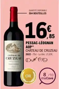 E.Leclerc Château - pessac-léognan aop offre