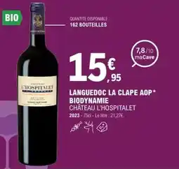 E.Leclerc Château - languedoc la clape aop offre
