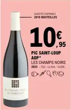 E.Leclerc Saint loup - pic saint-loup aop offre