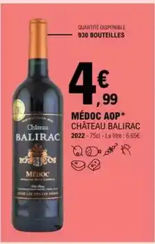 E.Leclerc Château - médoc aop offre