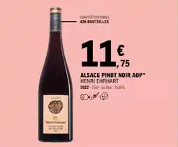 E.Leclerc Henri ehrhart - alsace pinot noir aop offre