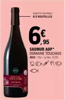 E.Leclerc Domaine touchais - saumur aop offre
