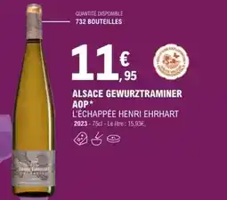 E.Leclerc Gewurztraminer - alsace aop offre