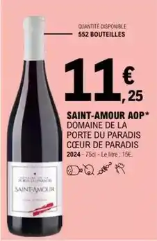 E.Leclerc Saint-amour - aop offre