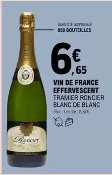 E.Leclerc Brut - vin de france effervescent offre