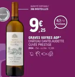 E.Leclerc Graves vayres aop offre