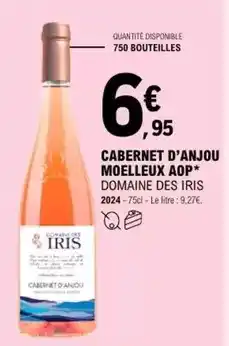 E.Leclerc Cabernet d'anjou moelleux aop offre