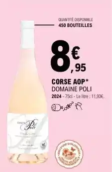 E.Leclerc Domaine poli - corse aop offre