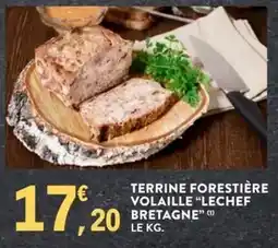 E.Leclerc Lechef - terrine forestière volaille lechef bretagne offre