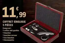 E.Leclerc Coffret cenologie 5 pieces offre