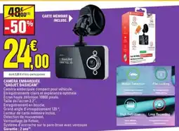 E.Leclerc Caméra embarquée "gadjet dashcam" offre