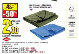 E.Leclerc COGEX Bâche de protection offre